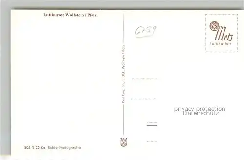 AK / Ansichtskarte Wolfstein_Pfalz  Wolfstein_Pfalz