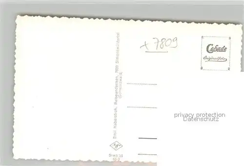 AK / Ansichtskarte Simonswald Rathaus Verkehrsbuero  Simonswald