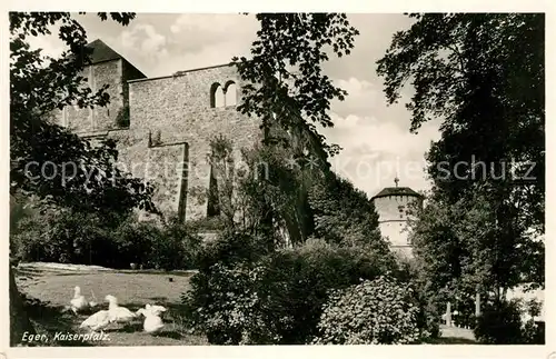 AK / Ansichtskarte Eger_Cheb_Tschechien Kaiserpfalz  