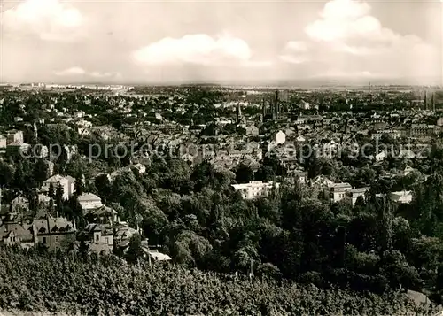 AK / Ansichtskarte Wiesbaden Panorama Blick vom Neroberg Wiesbaden