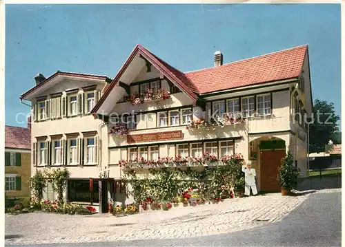 AK / Ansichtskarte Heiden_AR Gasthaus Metzgerei Schweizerbund Heiden_AR