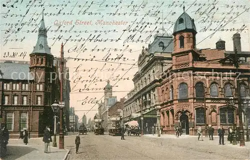 AK / Ansichtskarte Manchester_GB Oxford Street 