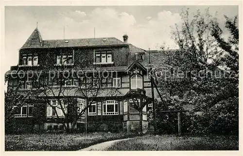 AK / Ansichtskarte Niederroedern_Radeburg Bundeserholungsheim Gartenseite Niederroedern Radeburg