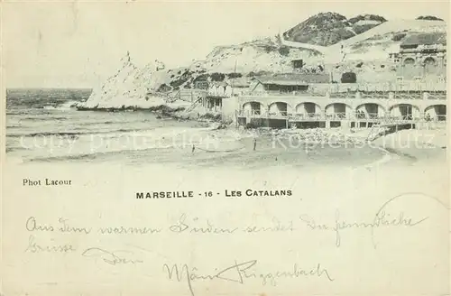 AK / Ansichtskarte Marseille_Bouches du Rhone Les Catalans Marseille