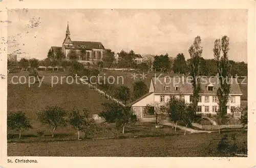 AK / Ansichtskarte St_Chrischona Kirche St_Chrischona