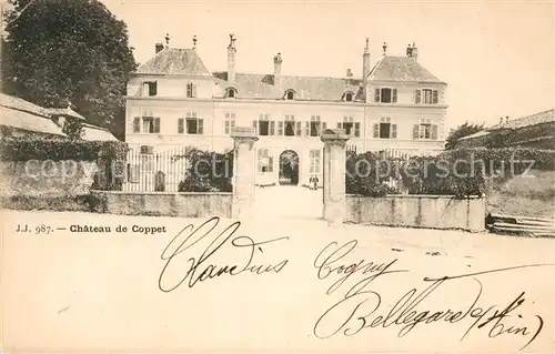 AK / Ansichtskarte Bellegarde_du_Loiret Chateau de Coppet Bellegarde_du_Loiret