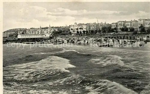 AK / Ansichtskarte Zinnowitz_Ostseebad Villen am Strande Zinnowitz_Ostseebad