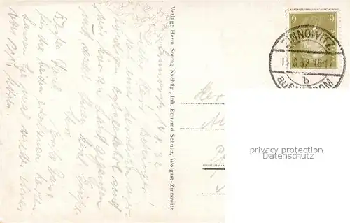 AK / Ansichtskarte Zinnowitz_Ostseebad Villen am Strande Zinnowitz_Ostseebad