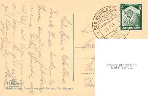 AK / Ansichtskarte Bad_Reiboldsgruen Verwaltungsgebaeude Bad_Reiboldsgruen