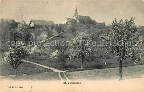 AK / Ansichtskarte St_Chrischona Kirche St_Chrischona