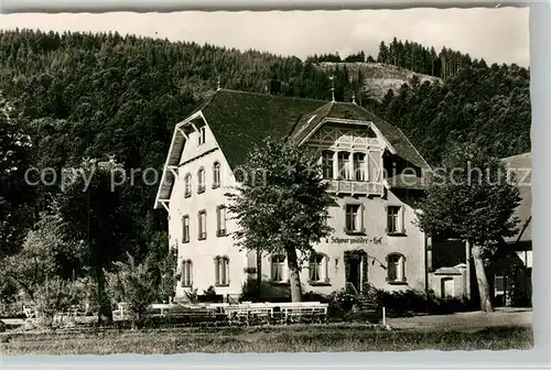 AK / Ansichtskarte Bleibach Gasthof Schwarzwaelder Hof Bleibach