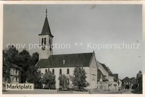 AK / Ansichtskarte Sulzburg_Freiburg Marktplatz  Sulzburg Freiburg