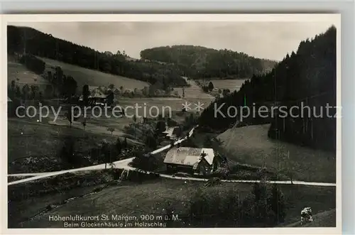 AK / Ansichtskarte St_Maergen Glockenhaeusle Holzschlag St_Maergen