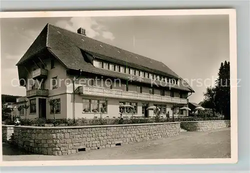 AK / Ansichtskarte St_Maergen Gasthaus zum Hirschen St_Maergen