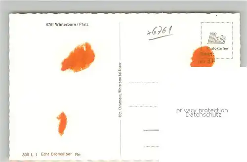 AK / Ansichtskarte Winterborn_Pfalz  Winterborn Pfalz