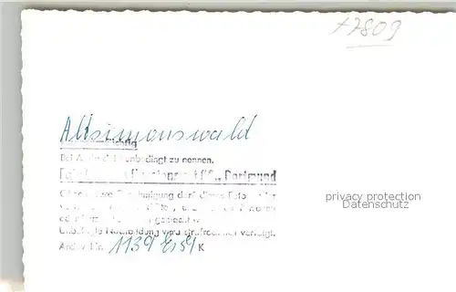 AK / Ansichtskarte Altsimonswald  Altsimonswald