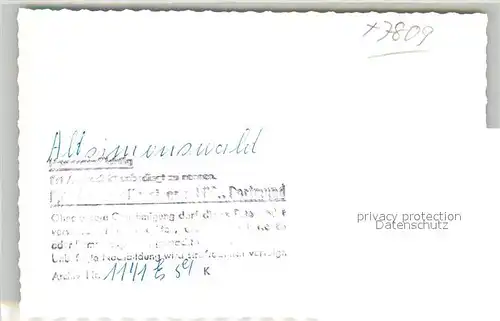 AK / Ansichtskarte Altsimonswald  Altsimonswald