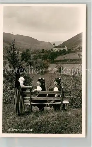 AK / Ansichtskarte Obersimonswald Tracht Obersimonswald