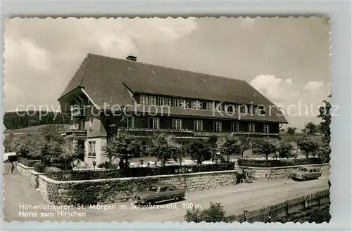 AK / Ansichtskarte St_Maergen Hotel zum Hirschen St_Maergen