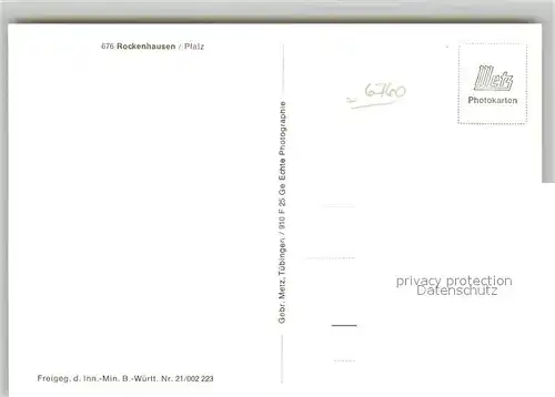 AK / Ansichtskarte Rockenhausen Fliegeraufnahme Rockenhausen