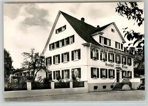 AK / Ansichtskarte Bleibach Gasthaus Sonne Bleibach