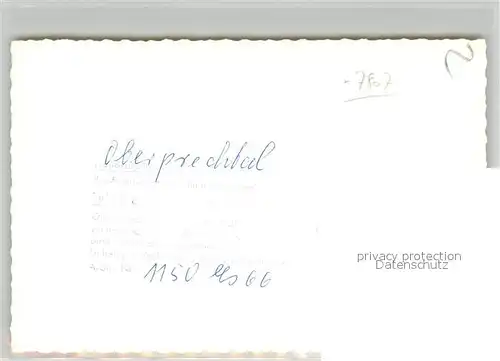 AK / Ansichtskarte Oberprechtal Schule Oberprechtal