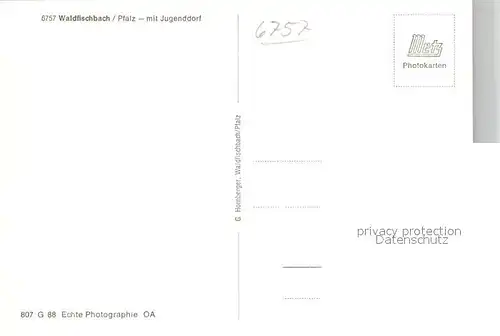 AK / Ansichtskarte Waldfischbach Burgalben Jugenddorf Waldfischbach Burgalben