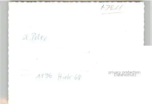 AK / Ansichtskarte St_Peter_Schwarzwald Cafe  St_Peter_Schwarzwald