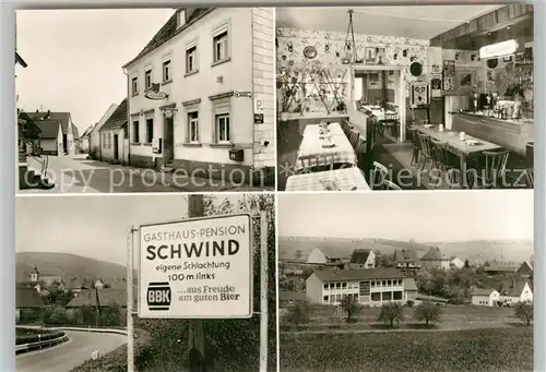 AK / Ansichtskarte Steinbach_Donnersberg Gasthaus Zum Donnersberg Schwind Steinbach Donnersberg