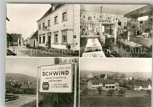 AK / Ansichtskarte Steinbach_Donnersberg Gasthaus Donnersberg Schwind Steinbach Donnersberg