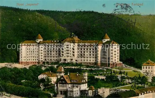 AK / Ansichtskarte Karlsbad_Eger Hotel Imperial Karlsbad_Eger