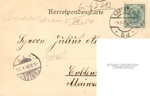 AK / Ansichtskarte Karlsbad_Eger Franz Josef Hoehe  Karlsbad_Eger