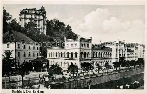 AK / Ansichtskarte Karlsbad_Eger Kurhaus  Karlsbad_Eger