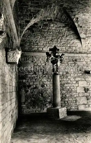 AK / Ansichtskarte Vaison la Romaine_Vaucluse Interieur Cloitre Croix a double face Vaison la Romaine