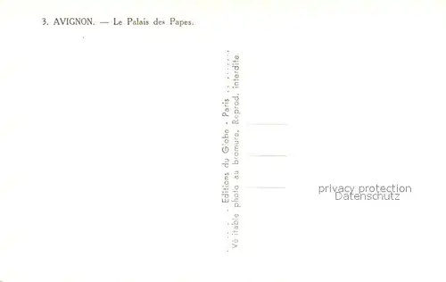 AK / Ansichtskarte Avignon_Vaucluse Palais des Papes Avignon Vaucluse