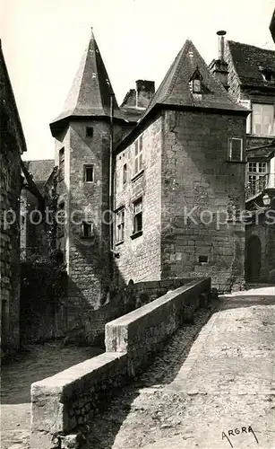 AK / Ansichtskarte Sarlat en Perigord Vieil Hotel du XV siecle Sarlat en Perigord