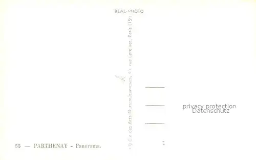 AK / Ansichtskarte Parthenay  Parthenay