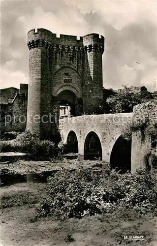 AK / Ansichtskarte Parthenay Porte St Jacques Parthenay
