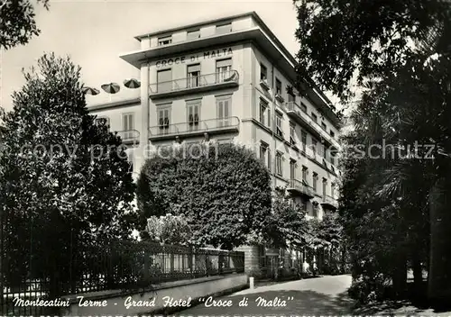 AK / Ansichtskarte Montecatini_Terme Grand Hotel Croce di Malta Montecatini Terme