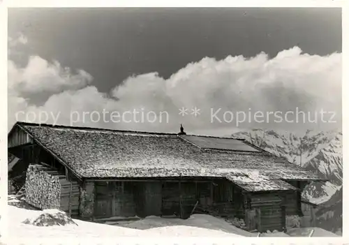 AK / Ansichtskarte Brig_VS Hochschriesalm Brig_VS