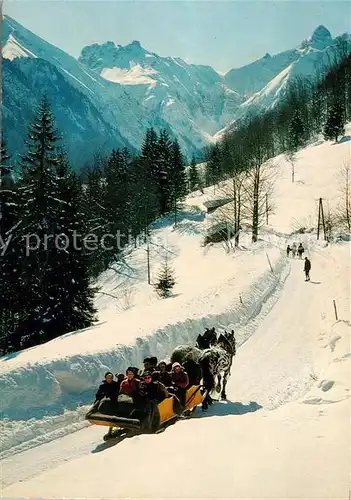 AK / Ansichtskarte Oberstdorf Stellwagen Kratzer Trettachspitze Oberstdorf