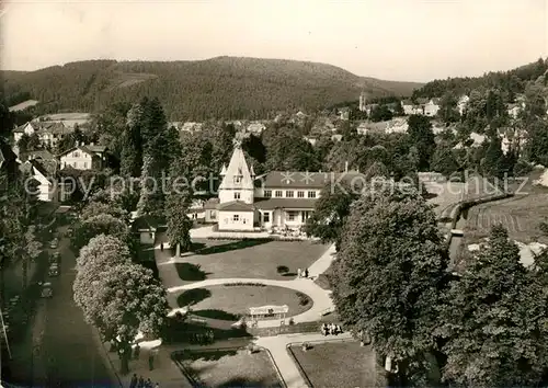 AK / Ansichtskarte Bad_Herrenalb Kurhaus Heilklimatischer Kurort Schwarzwald Fliegeraufnahme Bad_Herrenalb