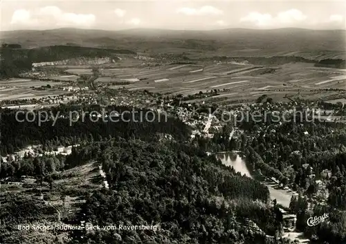 AK / Ansichtskarte Bad_Sachsa_Harz Panorama Blick vom Ravensberg Fliegeraufnahme Bad_Sachsa_Harz