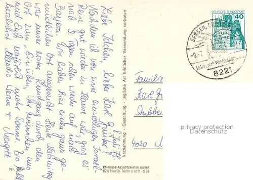 AK / Ansichtskarte Bergen_Chiemgau Jugendherberge Freibad Hochfellnbahn Kurhaus Trachtengruppe Landschaftspanorama Alpen Bergen Chiemgau