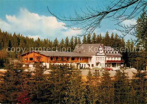 AK / Ansichtskarte Oberhundem Deutsche Hochwildschutzparke Schule Wrede Rothaargebirge Oberhundem