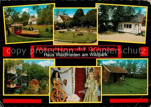 AK / Ansichtskarte Duelmen Maerchenwald Haus Waldfrieden am Wildpark Duelmen