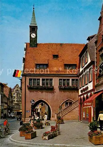 AK / Ansichtskarte Lahr_Baden Altes Rathaus Lahr_Baden
