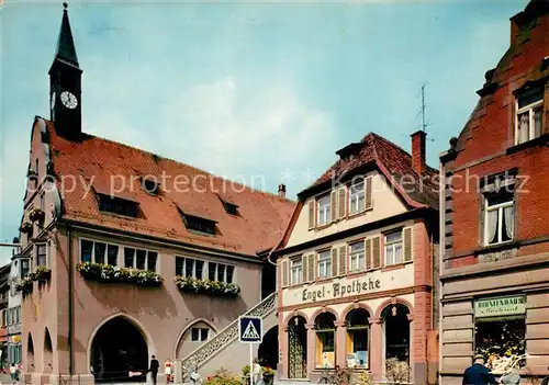 AK / Ansichtskarte Lahr_Baden Altes Rathaus Lahr_Baden