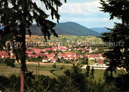 AK / Ansichtskarte Reichenbach_Lahr Panorama Blick vom Waldrand aus Schwarzwald Reichenbach_Lahr