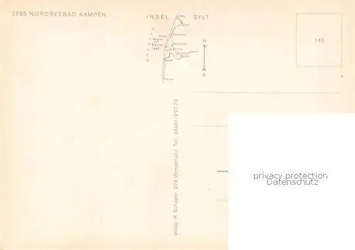 AK / Ansichtskarte Kampen_Sylt Duenen Strand Nordseebad Kampen Sylt